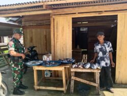 Babinsa Koramil 05/Lahewa Aktif Pantau Harga Ikan di Pasar Lahewa, Pastikan Kebutuhan Pokok Terjangkau Warga