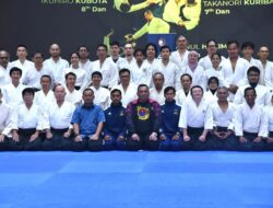 BRIGJEN TNI (MAR) Sandy Muchjidin Latief S. IP. M. M. Hadiri Seminar dan Perayaan 20 Tahun Aiki Kenkyukai Aiki Juku Internasional