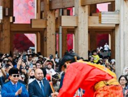 Presiden Prabowo Kunjungi Paviliun Indonesia Di Expo 2025 Osaka Dalam Transit Ke New York