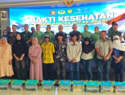 Kodim 0614/Kota Cirebon Gelar Bakti Sosial Kesehatan Dalam Rangka HUT Ke-80 TNI 2025