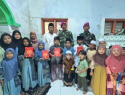 Satgas Marinir Nusa Barung Bawa Cahaya Al-Qur’an Ke Penjuru Mushola Puger