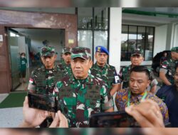 Wujud Empati Dan Pastikan Penanganan Kasus Terus Berjalan, Pangdam XII/Tpr Jenguk Ojek Online Korban Pemukulan