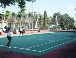 Turnamen Tenis Warnai HUT TNI Ke-80 Di Trenggalek, Ajang Sportivitas Dan Kebersamaan