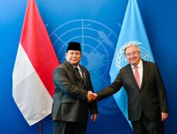 Pertemuan Bilateral Presiden Prabowo Dan Sekjen PBB Bahas Sinergi Atasi Tantangan Global