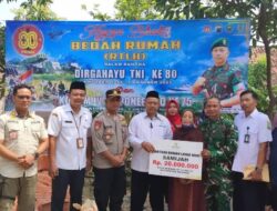 Kodim 0721/Blora Gelar Karya Bakti Teritorial Prima Bedah Rumah Tidak Layak Huni