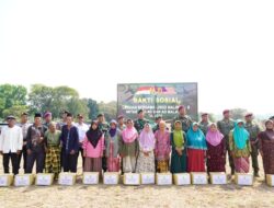 Yonif 503 Dan Tentara Diraja Malaysia (Latma Malindo) Gelar Bakti Sosial Di Pasuruan