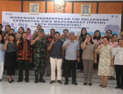 Kodim 0213/Nias Hadiri Workshop Pembentukan Tim Pelaksana Kesehatan Jiwa Masyarakat di Gunungsitoli
