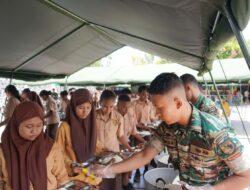 Pangdam XVII/Cenderawasih Hadiri Launching MBG Di SMPN 3 Jayapura