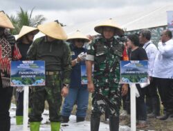 Dandim 1710/Mimika Hadiri Program Senator Peduli Ketahanan Pangan