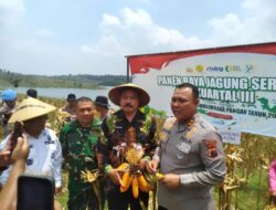 Kasdim 0721/Blora Hadiri Panen Raya Serentak Kuartal III Tahun 2025