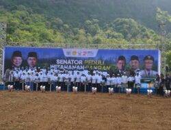 Kasdam XIV/Hasanuddin Hadiri “Senator Peduli Ketahanan Pangan” Di Pangkep