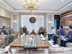 Perkuat Sinergi Ekonomi Dan Ketahanan Wilayah, Pangdam IX/Udayana Terima Audensi Kepala BI Provinsi Bali