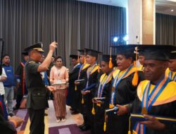 Pangdam XVII/Cenderawasih Dorong Wisudawan STISIP Silas Papare Membangun Papua