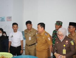 Danramil 426-02 MGL Hadiri Launching Dapur Makan Bergizi Gratis Dan Awasi Penyaluran Ke Anak Sekolah