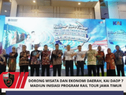 DORONG WISATA DAN EKONOMI DAERAH, KAI DAOP 7 MADIUN INISIASI PROGRAM RAIL TOUR JAWA TIMUR