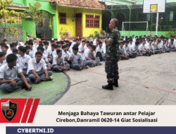 Menjaga Bahaya Tawuran antar Pelajar Cirebon,Danramil 0620-14 Giat Sosialisasi