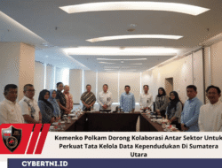 Kemenko Polkam Dorong Kolaborasi Antar Sektor Untuk Perkuat Tata Kelola Data Kependudukan Di Sumatera Utara