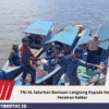 TNI AL Salurkan Bantuan Langsung Kepada Nelayan Di Perairan Kalbar