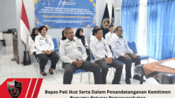 Bapas Pati Ikut Serta Dalam Penandatanganan Komitmen Bersama Petugas Pemasyarakatan
