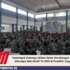 Pussimpur Dukung Latihan Antar Kecabangan Pasis Dikcabpa Abit Akmil TA 2025 di Pusdikif, Cipatat