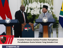 Presiden Prabowo Sambut Presiden Ramaphosa: Persahabatan Dunia Selatan Yang Semakin Erat