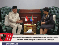 Menhan RI Terima Kunjungan Kehormatan Menhan Afrika Selatan, Bahas Penguatan Kemitraan Strategis