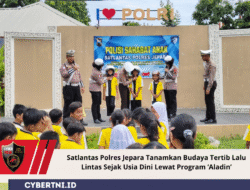 Satlantas Polres Jepara Tanamkan Budaya Tertib Lalu Lintas Sejak Usia Dini Lewat Program ‘Aladin’
