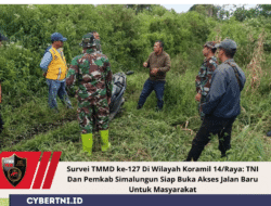 Survei TMMD ke-127 Di Wilayah Koramil 14/Raya: TNI Dan Pemkab Simalungun Siap Buka Akses Jalan Baru Untuk Masyarakat