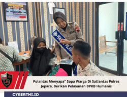 ‘Polantas Menyapa’ Sapa Warga Di Satlantas Polres Jepara, Berikan Pelayanan BPKB Humanis