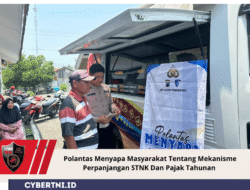Polantas Menyapa Masyarakat Tentang Mekanisme Perpanjangan STNK Dan Pajak Tahunan 