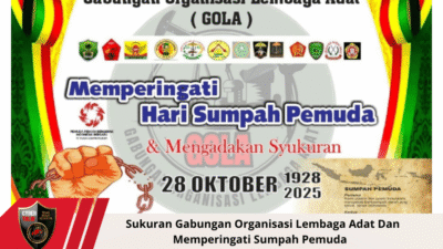 Sukuran Gabungan Organisasi Lembaga Adat Dan Memperingati Sumpah Pemuda   
