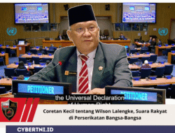 Coretan Kecil tentang Wilson Lalengke, Suara Rakyat di Perserikatan Bangsa-Bangsa