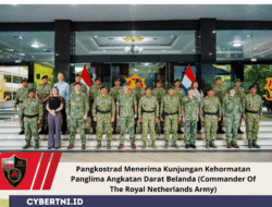 Pangkostrad Menerima Kunjungan Kehormatan Panglima Angkatan Darat Belanda (Commander Of The Royal Netherlands Army)
