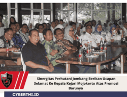 Sinergitas Perhutani Jombang Berikan Ucapan Selamat Ke Kepala Kejari Mojokerto Atas Promosi Barunya 