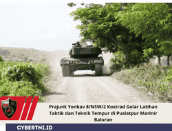 Prajurit Yonkav 8/NSW/2 Kostrad Gelar Latihan Taktik Dan Teknik Tempur Di Puslatpur Marinir Baluran