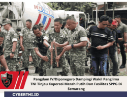 Pangdam IV/Diponegoro Dampingi Wakil Panglima TNI Tinjau Koperasi Merah Putih Dan Fasilitas SPPG Di Semarang
