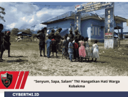 “Senyum, Sapa, Salam” TNI Hangatkan Hati Warga Kobakma