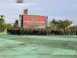 Upacara Hari Kesaktian Pancasila, Irdam XII/Tpr Dan Prajurit Kokohkan Tekad Bersama Jaga Keutuhan NKRI