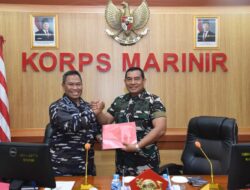 PANGKORMAR PIMPIN TAKLIMAT AKHIR AUDIT KINERJA ITJENAL DILINGKUNGAN KORPS MARINIR