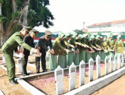 Kodim Ponorogo Gelar Ziarah Nasional HUT ke 80 TNI Tahun 2025 