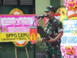 Kodim 0721/Blora Tekankan Profesionalisme Komcad SPPI Dalam Apel Rutin Bulanan