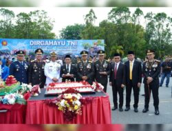 Peringatan HUT Ke-80 TNI, Kasdam XII/Tpr : TNI Garda Terdepan Dan Benteng Terakhir NKRI