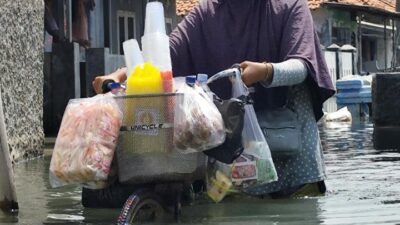 Tragis, 7.786 Jiwa Terdampak Banjir Rob Di Moment Hari Jadi Indramayu