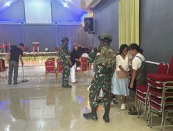 Gelar Karya Bakti TNI Hidupkan Suasana Ibadah Nyaman Di Gereja GBI Waghete