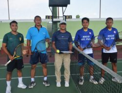 Semangat Juang Di Lapangan Tenis: TNI Rayakan HUT Ke-80 Lewat Sportivitas