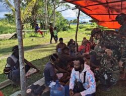 TNI Peduli Hadir Di Rumah Duka Warga Kobakma