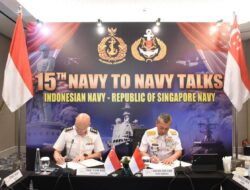 SOFT DIPLOMACY TNI AL DAN RSN, PERKUAT KERJASAMA BILATERAL MELALUI NAVY-TO-NAVY TALKS KE-15