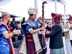 F-16 TNI AU Sambar Langit Tapanuli Utara