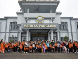 KUNJUNGAN SLB MUTIARA KE KOARMADA I BANGKITKAN SEMANGAT CINTA TANAH AIR