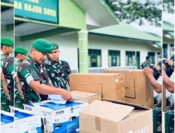 Yonif TP 857/Gana Gajahsora Terima Kendaraan dan Peralatan Komputer untuk Dukung Operasional Satuan